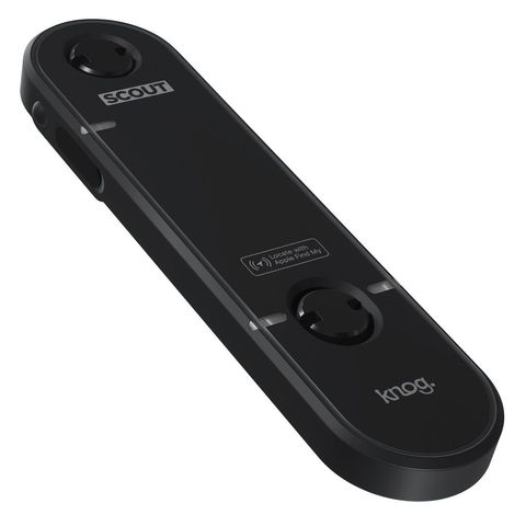 Knog Knog Scout Fietsalarm en Finder black/neon yellow