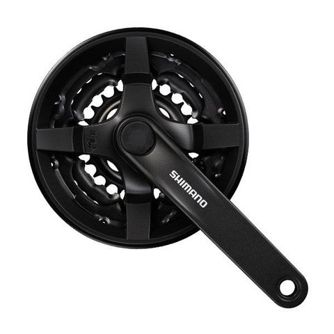 Shimano Shimano FC-TY301 Aynakol 3x7/8V 175mm 42x34x24T Siyah