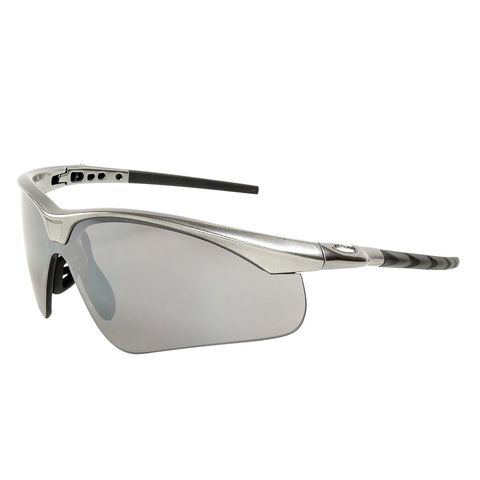 Endura Endura Shark Sportbrille - Silber, 3 Wechselgläser, UV-Schutz
