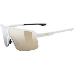 Uvex UVEX Ramp Sport Zonnebril Mat Wit met Mirror Gold Lens