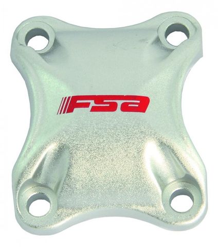Fsa FSA Vorbaukappe für FSA und Gravity Ø31,8 mm Silber - sichere Klemmung