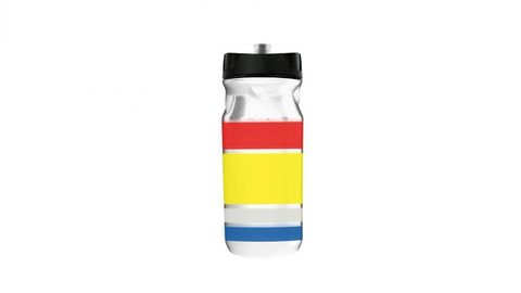 LOOK Look Pro Team Trinkflasche 650 ml, transparent, BPA-frei, ergonomisches Design, hoher Flüssigkeitsdurchfluss, breiter Flaschenhals