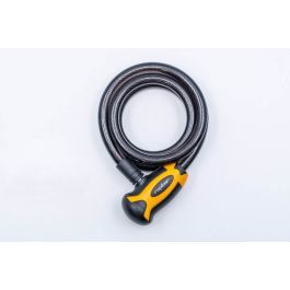 Raptor RAPTOR Anahtarlı Spiral Kilit (1200mm/12mm) Siyah/Gri