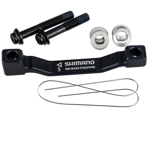 Shimano SHIMANO Scheibenbremsadapter Vorne o. hinten PM PM Scheibenbremsadapter - 180 mm, 203 mm