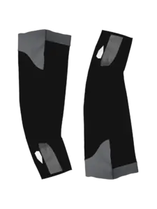 Q36.5 Q36.5 Hybrid Kniewamers Zwart XS-S