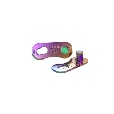 Sram Sram PowerLock Flattop zincir kilidi 12 vitesli Rainbow