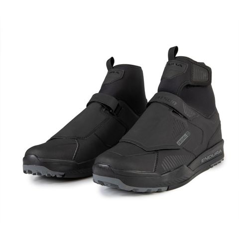Endura Endura MT500 Burner Clipless wasserdichter Schuh schwarz EU45 UK10 US11 - robuster MTB-Schuh, SPD-kompatibel, wasserdicht, atmungsaktiv, mit griffiger Sohle und hohem Tragekomfort