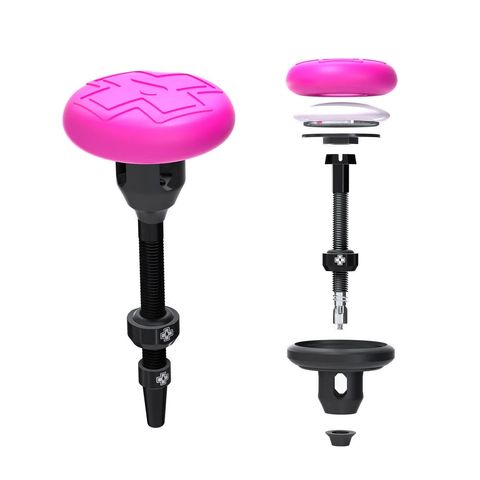 Muc Off Muc Off Tubeless Tag Holder & 44 mm Ventile - schwarz