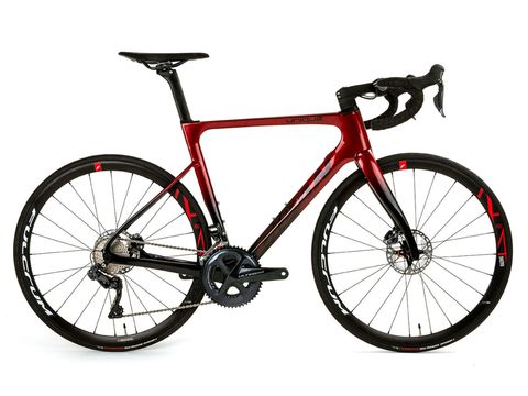 Bisan Bisan Unique Ultegra Di2 Yol Bisikleti | 51cm Kadro | Kırmızı-Siyah
