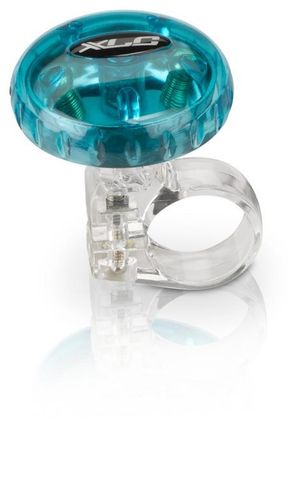 XLC XLC Fahrradklingel DD-M12 blau transparent Ø36mm