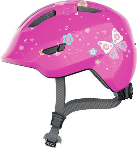 Abus Abus Smiley 3.0 - pink butterfly - Größe 45-50 cm (S)