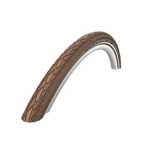 Schwalbe Schwalbe Road Cruiser Drahtreifen - 28x1.75 Zoll - K-Guard - SBC - Reflexstreifen - coffee