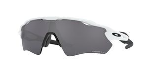 Oakley OAKLEY Radar EV Path Sport Zonnebril Wit met PRIZM Black Polarized Lens