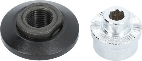 Shimano SHIMANO Achsmutter Links WH-RS330-R - für Rennrad-Hinterrad, Schnellspanner