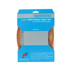 Shimano SHIMANO Dura Ace BC-9000 Polymeer Rem Kabelset Oranje