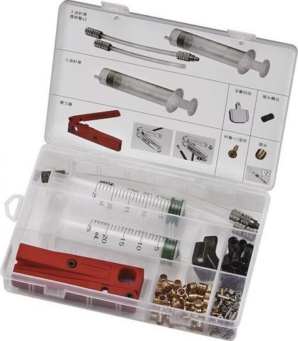 Tektro TEKTRO Entlüftungskit Hydraulikleitungen Set - präzises Entlüften leicht gemacht