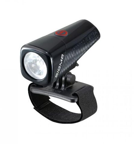 Sigma SigmaSport BUSTER Sigma BUSTER 150 HL Helmleuchte 150 Lumen - 76g leicht - Frontlicht - 74m Reichweite 5 Modi - Helmlicht