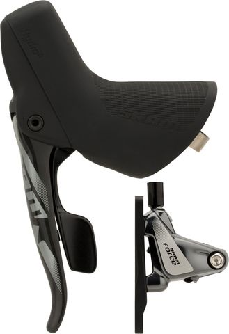 Sram SRAM Force 1 HRD FM Scheibenbremse mit Dropper Actuator black grey Vorderrad