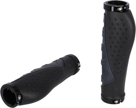 XLC XLC Griffe Ergonomic GR-S07 Lock-On - Schwarz-Grau - Größe 140 mm