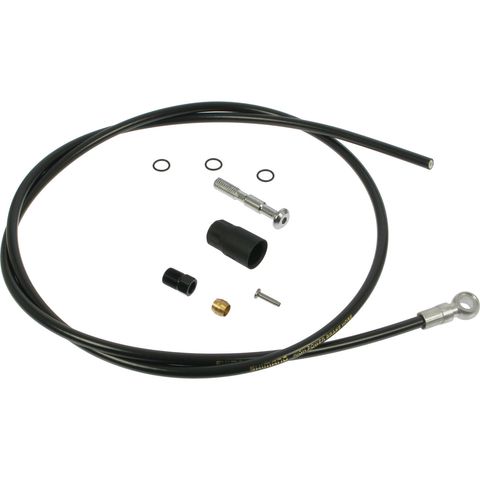 Shimano Shimano Bremsleitung SM-BH90-SB kürzbar Banjo für XTR (M985), XT, SLX, Alfine schwarz 1700 mm