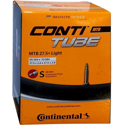 Continental Continental MTB 27,5 Plus Light SV Schlauch - 42 mm - black - Größe 65-70/584