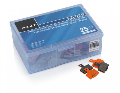 XLC XLC Scheibenbremsbeläge BP-O32 organisch 25Stk Werkstattbox