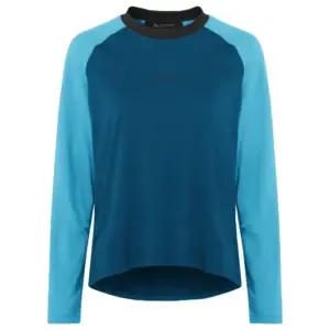 VAUDE VAUDE Loamer MTB Fietsshirt Lange Mouwen Blauw/Blauw Dames XS