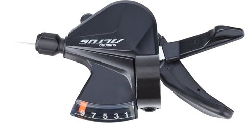 Shimano Shimano Altus SL-M2010 Rapidfire Plus 9-speed rechts zwart