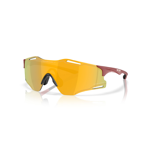 Oakley OAKLEY CYBR ZERO Sport Sonnenbrille matte iron red/prizm 24K