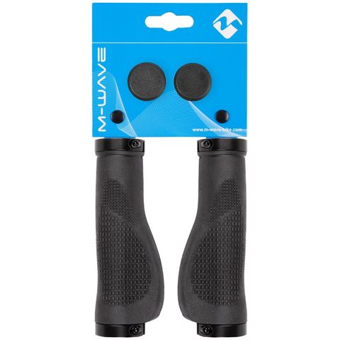 M-Wave MWave M-WAVE Cloud Ergo Fix 2 Lenkergriffe - 130 mm Schwarz