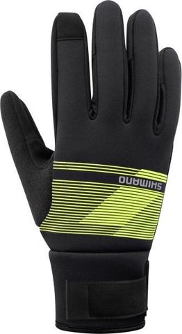 Shimano Shimano Windbreak Thermal Langfinger Handschuhe - Neon Yellow - Größe XXL