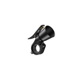 Briviga BRIVIGA Siyah Sol Taraf Bakır Bisiklet Zili (22.2-31.8mm Gidon Uyumlu, Plastik Parçalı, 61gr) 260107
