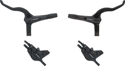 Shimano Shimano BR-MT410 + BL-MT401 v+h Set Scheibenbremse J-Kit schwarz links/rechts (seitenspezifisch)