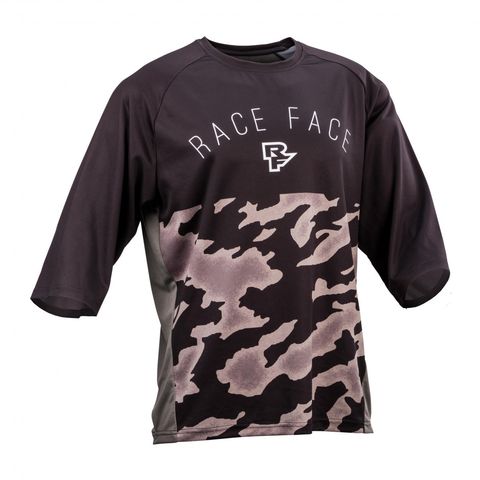 Race Face Race Face Ambush 3/4 Sleeve Jersey - schwarz S