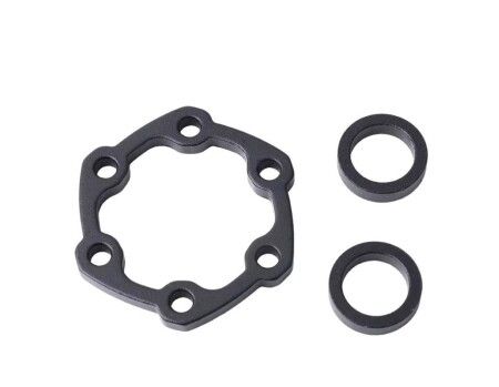 Hassns HASSNS Göbek Disk Adaptörü Ön 15x100mm 110mm Dönüştürmesine sağlar Boost