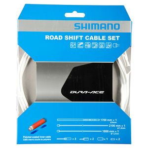 Shimano SHIMANO OT-SP41 Polymeer Race Derailleurkabelset Wit