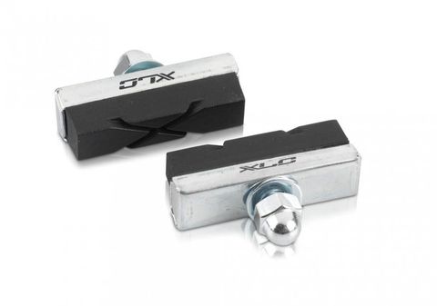 XLC XLC BS-C04 Universal-Bremsschuhe 40 mm - Schwarz/Silber - 4er Set
