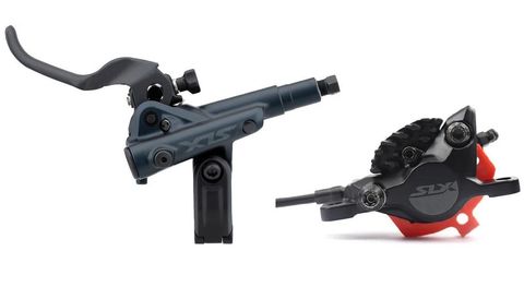 Shimano Shimano SLX BL-M7100(L), BR-M7100(F) J04C Balatalı 2 Piston Sol-Ön Hidrolik Fren Seti