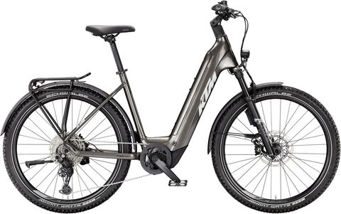 Ktm KTM Macina Aera 872 LFC ABS - 800 Wh - 27,5 Zoll - Tiefeinsteiger - 2026 - Machine Grey/Silver/Black - Größe 56 CM