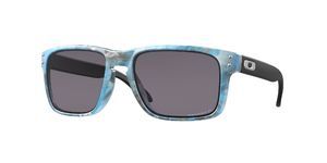 Oakley OAKLEY Holbrook Sport Zonnebril Bruin/Blauw met Prizm Grey Polar Lens