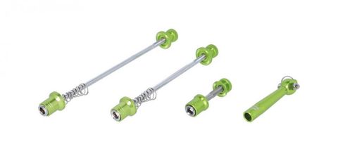 XLC XLC Schnellspannset QR-L08 limegreen, diebstahlgesichert
