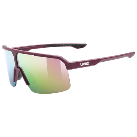 Uvex uvex RAMP Sportbrille burgundy matt/mirror rose
