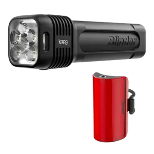 Knog KNOG Blinder Pro 1300 + CobberMid Rear Twinpack Verlichtingsset Zwart