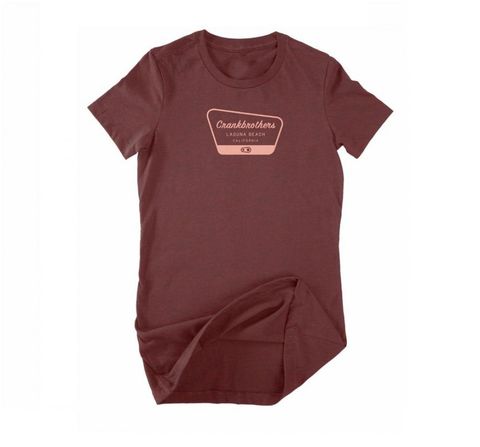 Crankbrothers Crankbrothers T-Shirt Camp Damen Größe M rotbraun