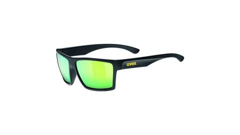 Uvex Uvex lgl 29 Fahrradbrille BLACK MAT MIRROR YELLOW / ONESIZE