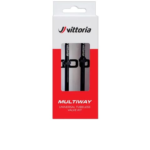 Vittoria Vittoria MULTIWAY TUBELESS VENTIL ALU 100mm - leichtes Tubeless-Ventil für moderne Ausführung