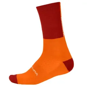 Endura ENDURA BaaBaa Merino Winter Fietssokken Oranje Dames