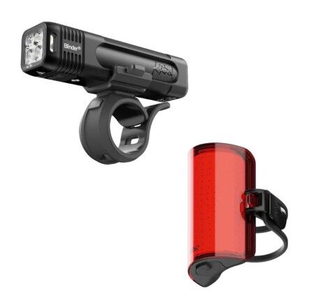 Knog Knog Blinder Bisiklet Ön Arka Far Seti 1000 Lumen Cobber 250 Usb Şarjlı