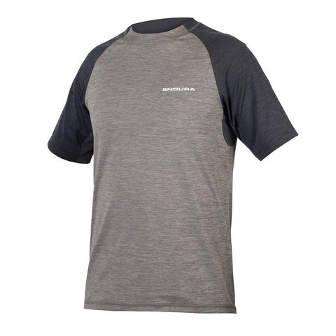 Endura Endura SingleTrack Kurzarmtrikot - Zinn-Grau S