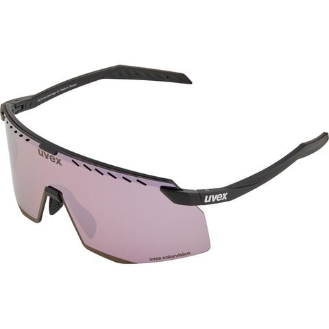 Uvex uvex pace stage CV Sportbrille black matt pushy pink